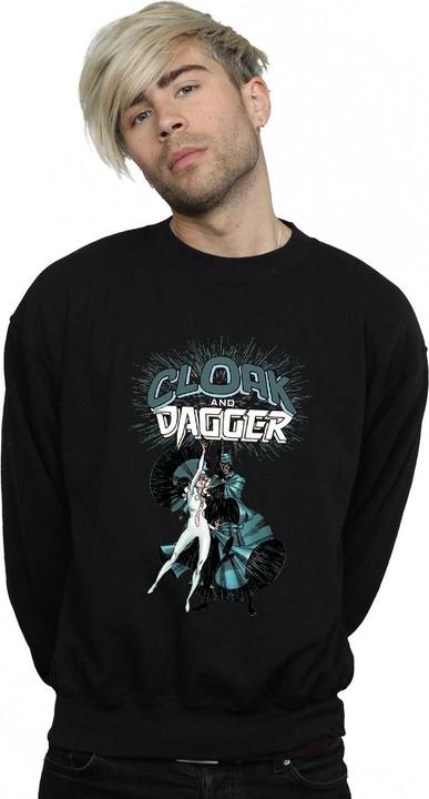 Actual product image Mens Cloak And Dagger Shadow Dance Sweatshirt (XL)