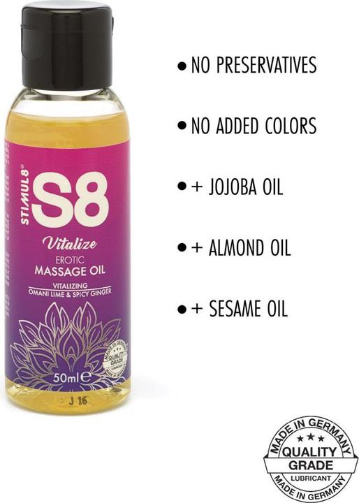 Produktbild Stimul8 S8 Massage Oil Box 3x 50ml (50 ml)