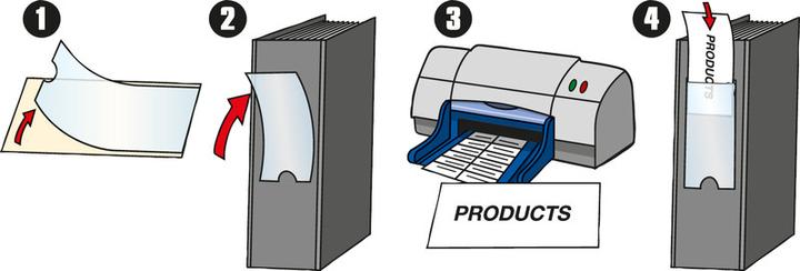 Produktbild Sichtfenster Label Holders