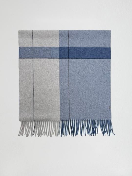 Image du produit Furnari 100% cachemireÉcharpe dans les tons bleu clair/gris clair