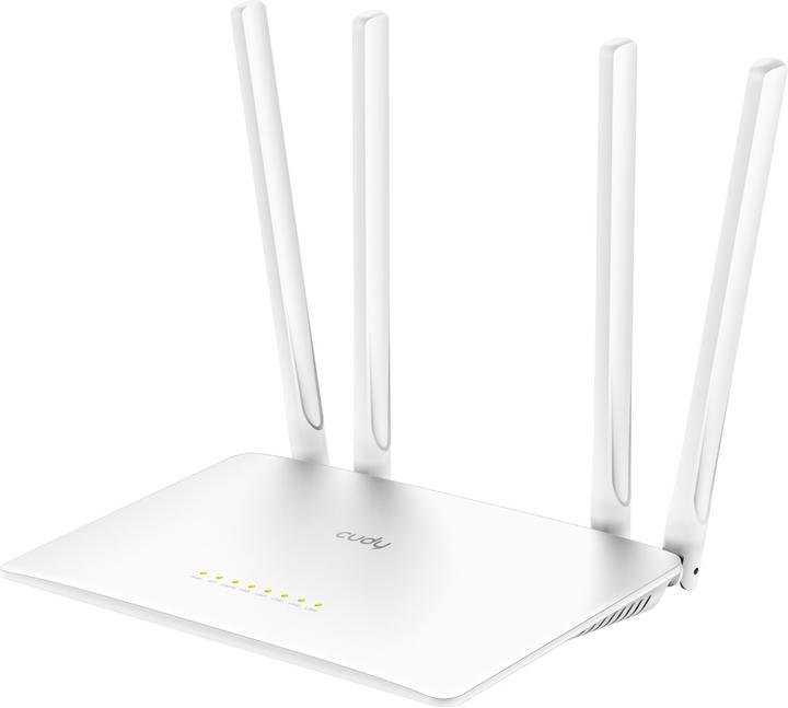 Produktbild Cudy WR1200 wireless router Fast Ethernet Dual-band ( / ) White