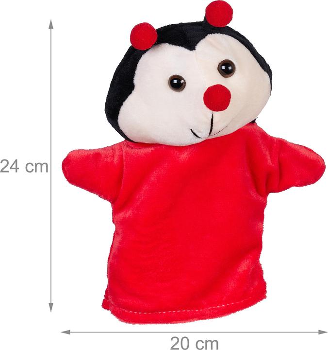 Immagine prodotto Relaxdays 4x marionette a mano