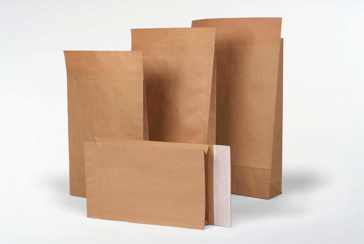 Image du produit Flexipak Faltenbeutel Kraftpapier SK 2FVMF001150 braun, 300x80x430mm 200 Stück (200 x)