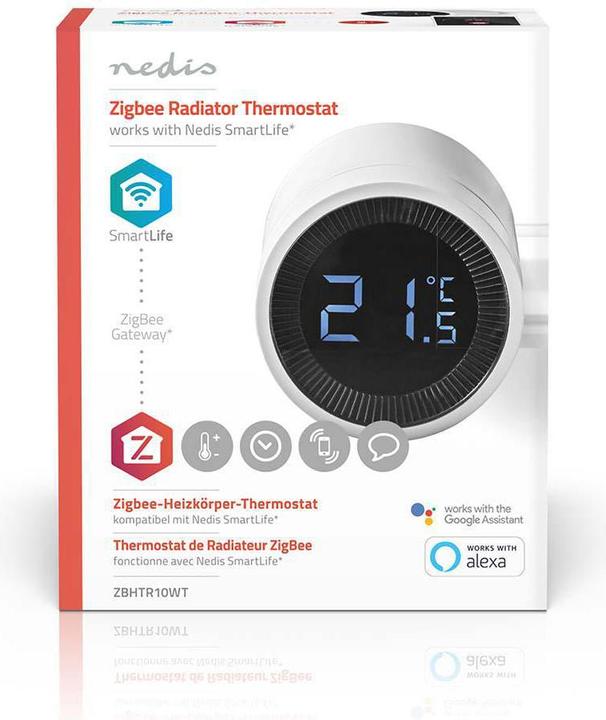 Image du produit Nedis Contrôleur de radiateur Zigbee 3.0