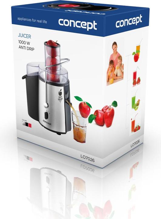Image du produit Concept LO7026 Extracteur de jus lent, acier inoxydable