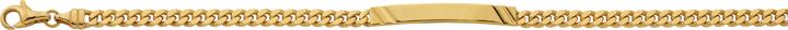Immagine prodotto Bijou Classic ID-Bracelet Panzer 19 cm (19 cm, Oro)