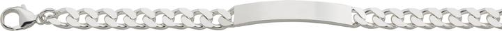Actual product image Bijou Classic ID-Bracelet Panzer 19 cm (19 cm, Silver)