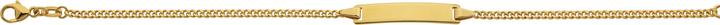 Bijou Classic ID-Bracelet Panzer 19 cm (19 cm, Gold)