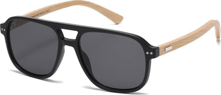 Sunglasses-Store Piloten Sonnenbrille Bambus