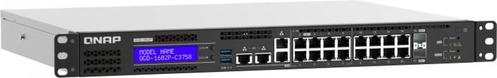 Produktbild QNAP SWI QDG-1602P-C3558-8G (16 Ports)