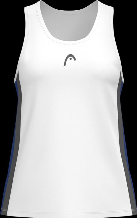 Head Club 25 Tech Tank Top Damen Königsblau/Weiss