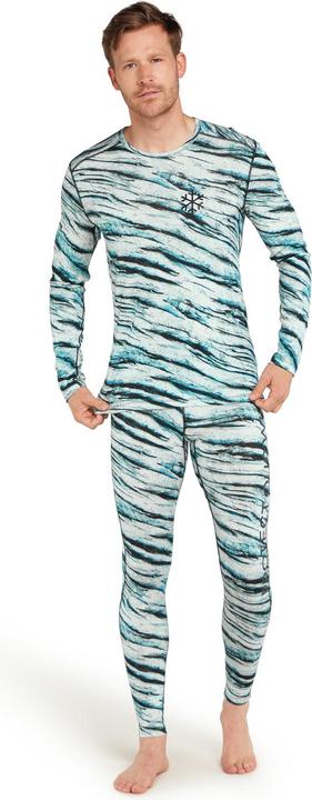 Actual product image Icebreaker Merino 200 Oasis L/S Crewe POW (XL)