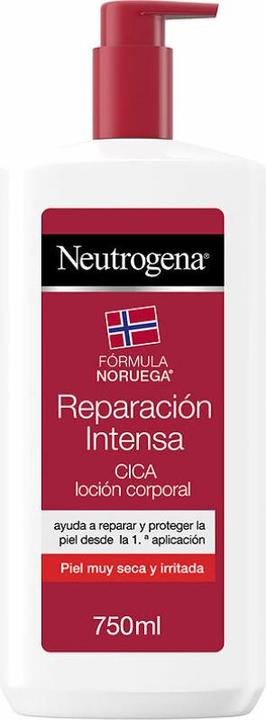 Actual product image Dr. Hauschka Neutrogena Intensive Repair Body Lotion Dry Skin 750ml (Body lotion, 750 ml)