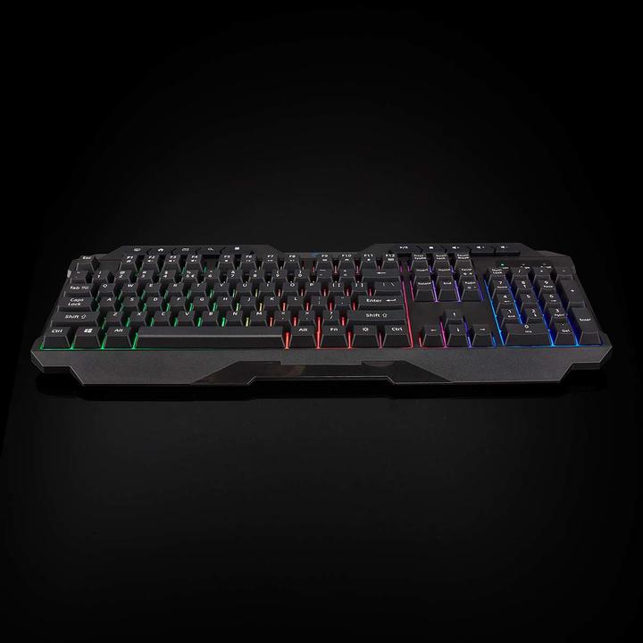 Immagine prodotto Nedis Tastiera da gioco cablata | USB Tipo-A | Tasti a membrana | LED | QWERTY | Layout USA | Lunghezza (Ing. Int., Cablato)