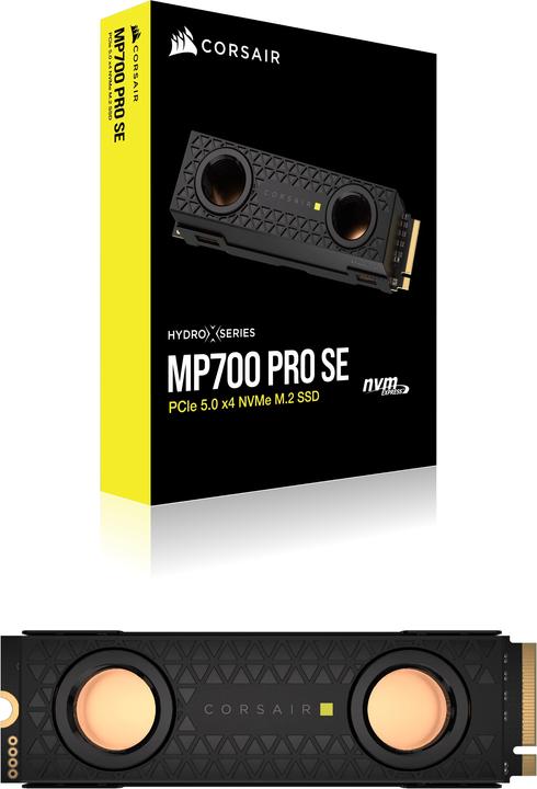 Produktbild Corsair MP700 PRO SE Hydro X Series (4000 GB, M.2 2280)
