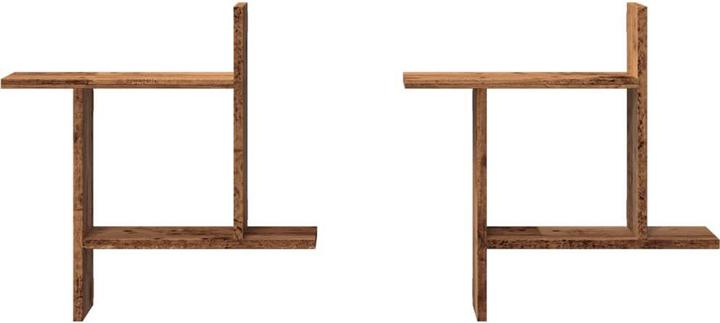 Immagine prodotto VidaXL Mensole a muro 2 pezzi look (50 x 12 x 50 cm)