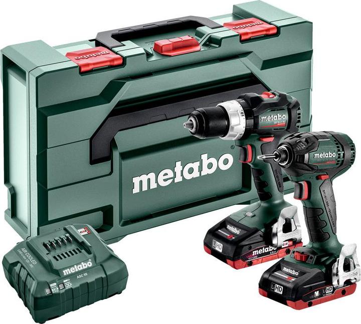 Actual product image Metabo Combo Set 2.1.12 18 V BL LiHD (Rechargeable battery operated)