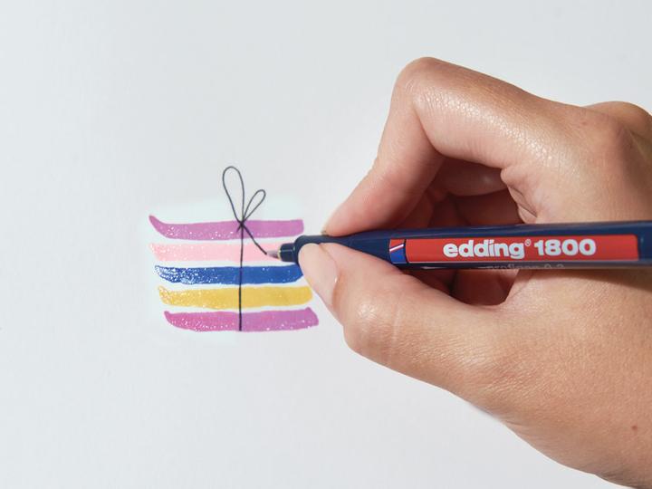 Produktbild Edding Brushpen 1340 (Rosa, 1 x)