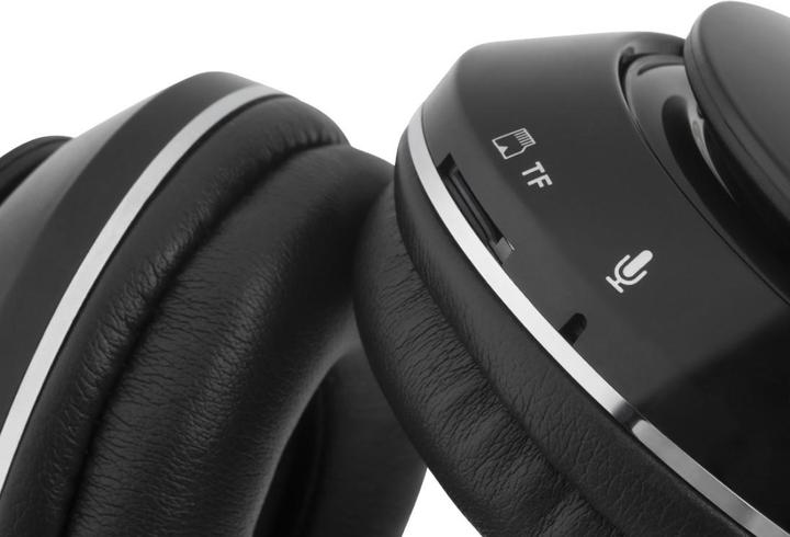 Immagine prodotto Krüger&Matz Cuffie wireless modello Street BT Nero (ANC, 10 h, Cablato)