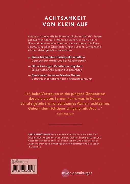 Actual product image Achtsamkeit mit Kindern (German, Thich Nhat Hanh, 2022)