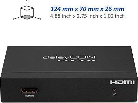 Produktbild deleyCON HDMI Audio Extractor Splitter