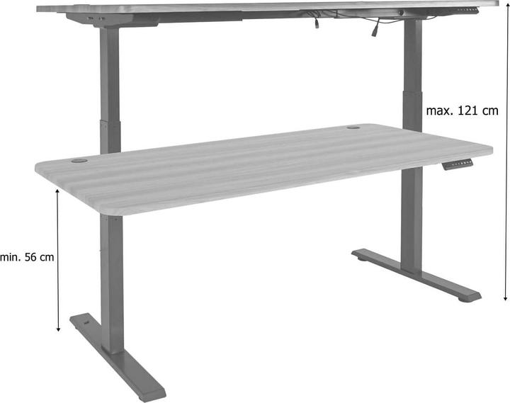 Produktbild Swisshandel24 Computertisch (160 x 80 x 121 cm)