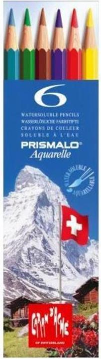 Produktbild Caran d'Ache Prismalo Aquarelle Kartonschachtel (Mehrfarbig, 6 x)