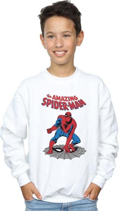 Actual product image Boys The Amazing Spider-Man Sweatshirt (152, 158)
