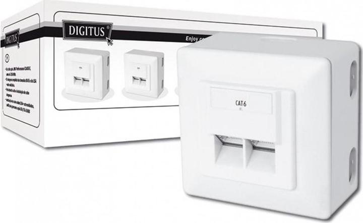 Actual product image Digitus 5x surface-mounted data connection box (Extender)
