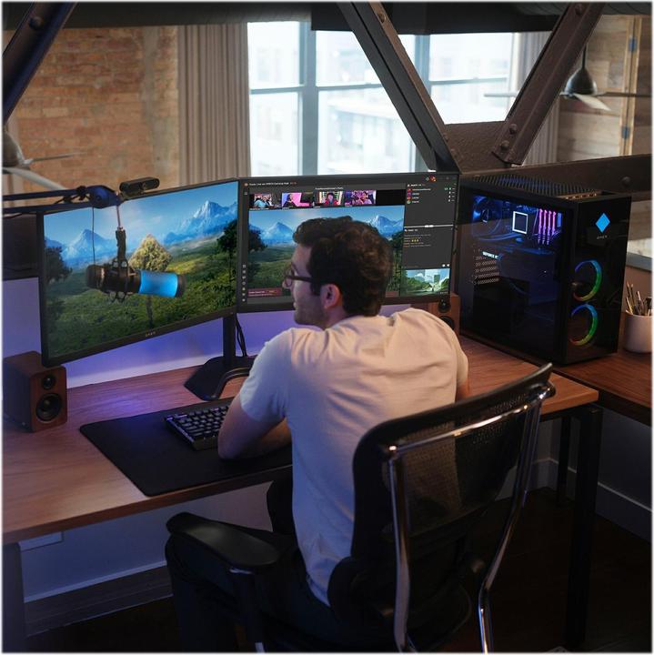 Actual product image HP Omen 40L GT21-0700nz (Intel Core i7-12700, 16 GB, 1000 GB, GeForce RTX 3060 Ti)