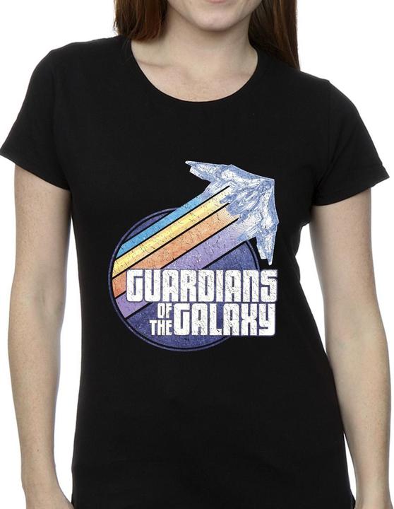 Produktbild Guardians of the Galaxy Badge Rocket TShirt (L)