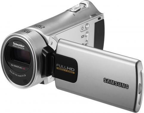Actual product image Samsung HMX-H300, FullHD, Flash, 30x zoom, silver