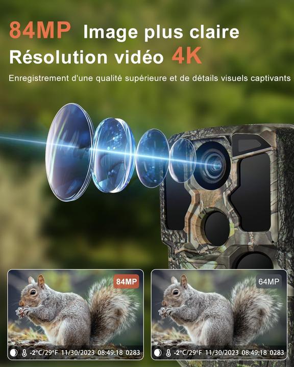 Image du produit KJK 4K Wildkamera mit Nachtsicht