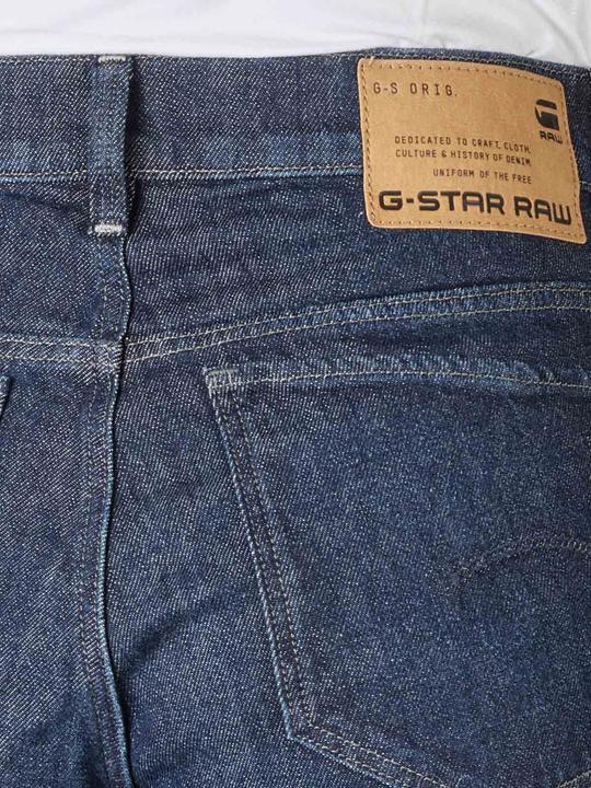 Actual product image G-Star Strace Jeans Straight Fit Worn In Deep Marine (W27/L34)