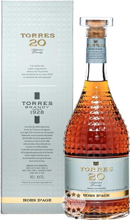 Actual product image Miguel Torres Brandy 20 Hors d'âge Penedès MO (1 x 70 cl)