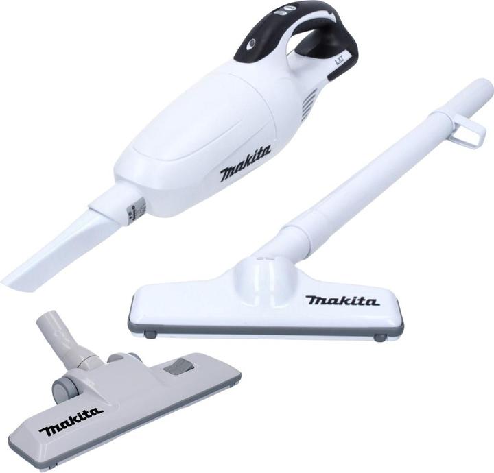 Produktbild Makita DCL 181 FZW Akku Staubsauger 18 V Weiss + Umschalt Bodendüse - ohne Akku, ohne Ladegerät