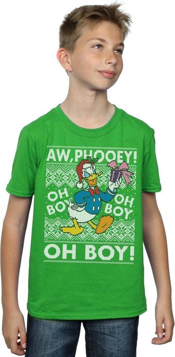 Produktbild Disney Donald Duck Christmas Fair Isle TShirt Jungen (152, 158)