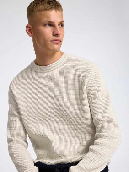 Produktbild Selected Homme Slhtheo Ls Knit Structure Crew Neck (L)