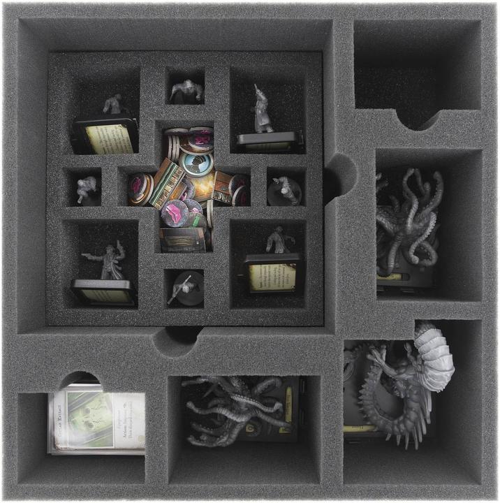 Produktbild Feldherr AF09SET - Schaumstoff-Set für Villen des Wahnsinns (2. Edition): Erweiterung - Grosse Monster (Kunststoff)
