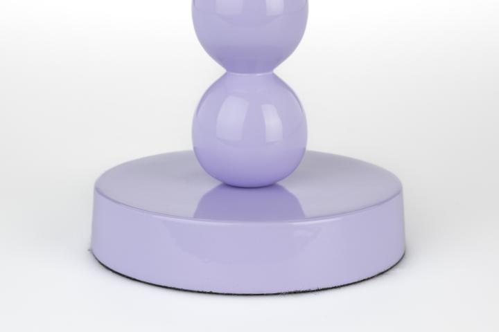 Immagine prodotto Zuiver Portacandele Bolle Uno Viola Lucido (10 x 10 x 26 cm)