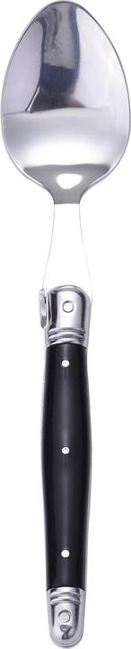 Actual product image Laguiole Cutlery set 24 pieces from the Black White Line (24 Piece, Cutlery set)