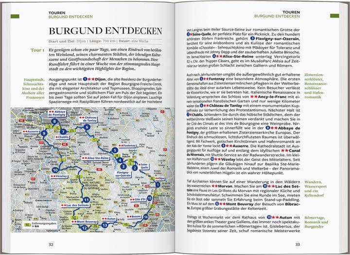 Immagine prodotto Reiseführer Burgund (Tedesco, Dr. Madeleine Reincke, Susanne Feess, Klaus Simon, 2024)