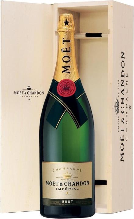 Moët & Chandon Jeroboam Brut Imperial Champagne in Holzkiste (1 x 300 cl)