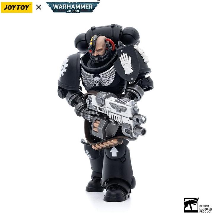 Image du produit Joy Toy Warhammer 40k figurine 1/18 Iron Hands Intercessors Brother Ignar 12 cm