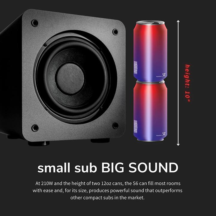 Produktbild Audioengine S6 Powered Subwoofer (1 Stk., 140 W)