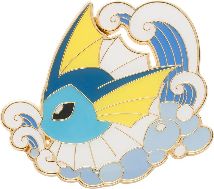 Produktbild Pokémon Pokemon Center 2017 - Vaporeon Colorful Pin Limited Badge - 1 Stück