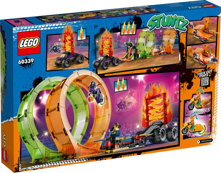 Actual product image LEGO Stunt show double looping (60339, LEGO City)
