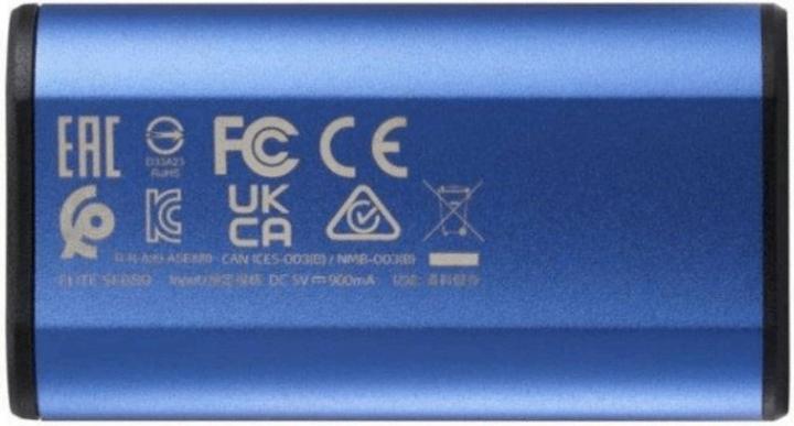 Actual product image Adata Dysk zewnętrzny SSD SE880 1TB USB3.2A/C Gen2x2 Niebieski (1000 GB)