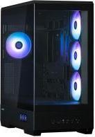 Actual product image Zalman GHE P50 DS ATX Case Tempered Glass Panoramic View - Black (ATX)