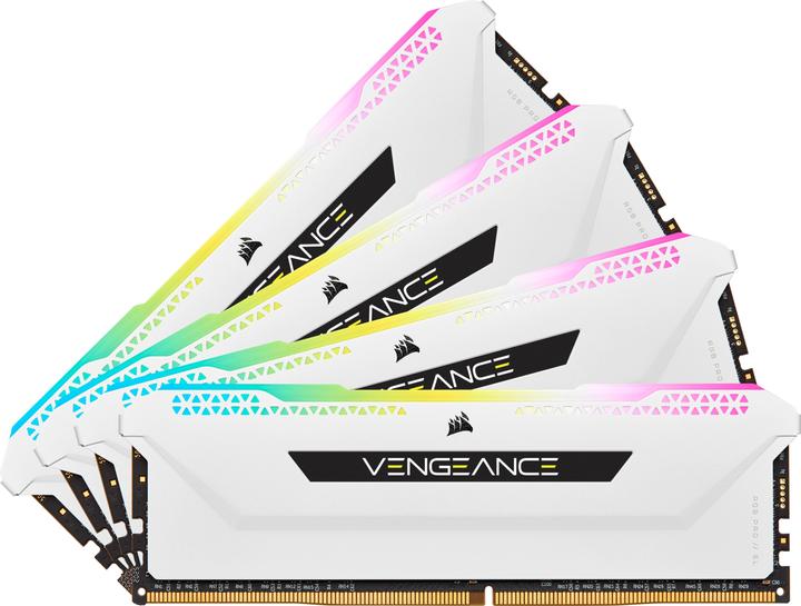Image du produit Corsair Vengeance RGB Pro SL (4 x 8GB, 3200 MHz, RAM DDR4, DIMM)